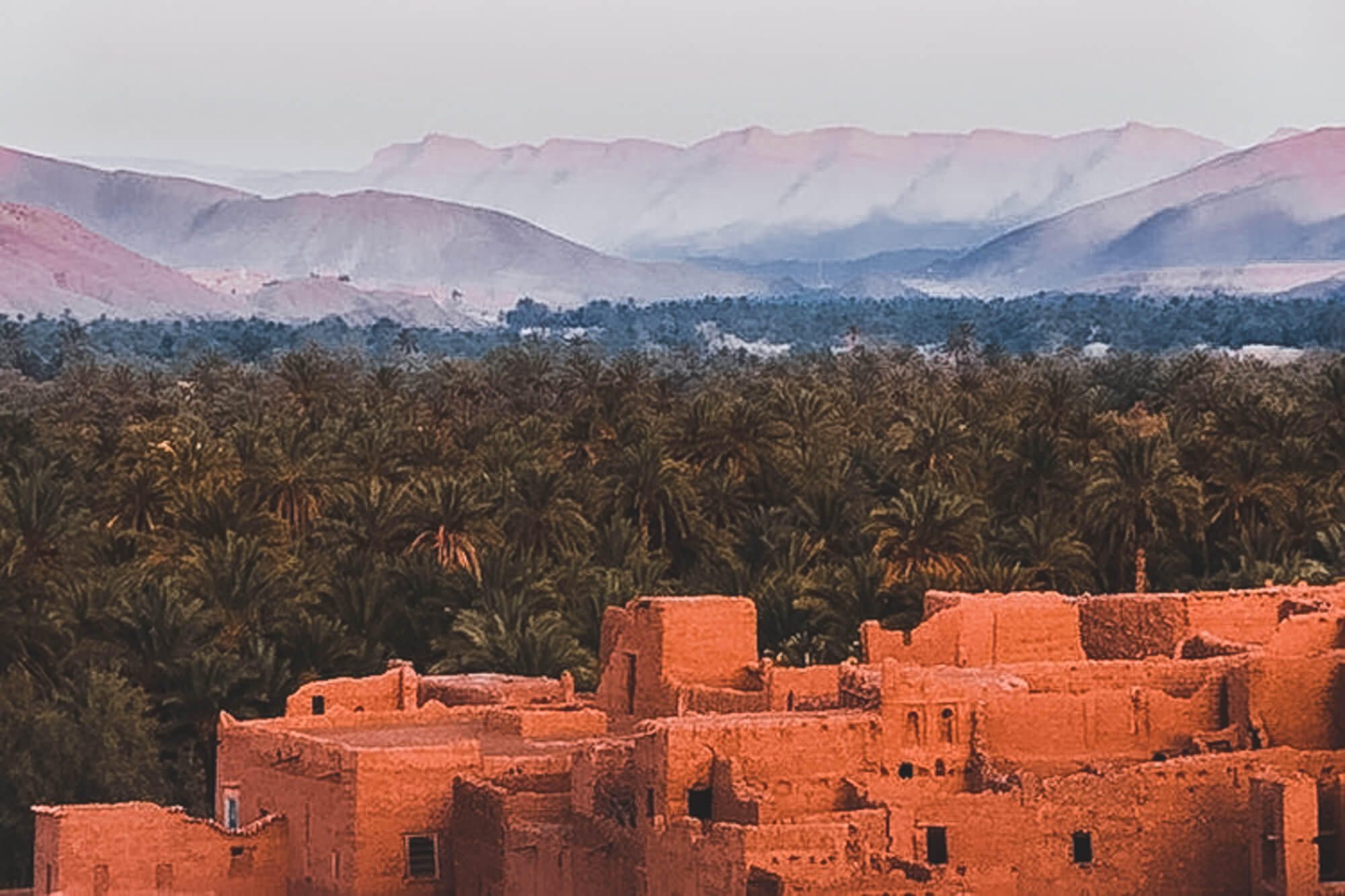 Agdz oasis, Morocco