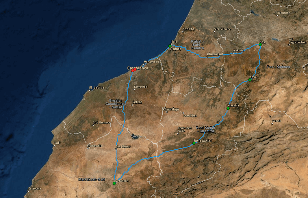 Morocco Luxury Desert Tour From Marrakech To Fes Via Merzouga