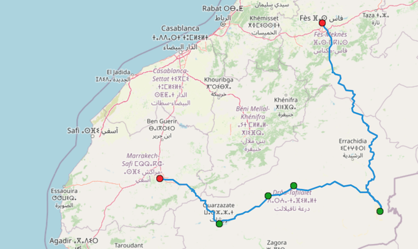 Morocco Luxury Desert Tour From Marrakech To Fes Via Merzouga