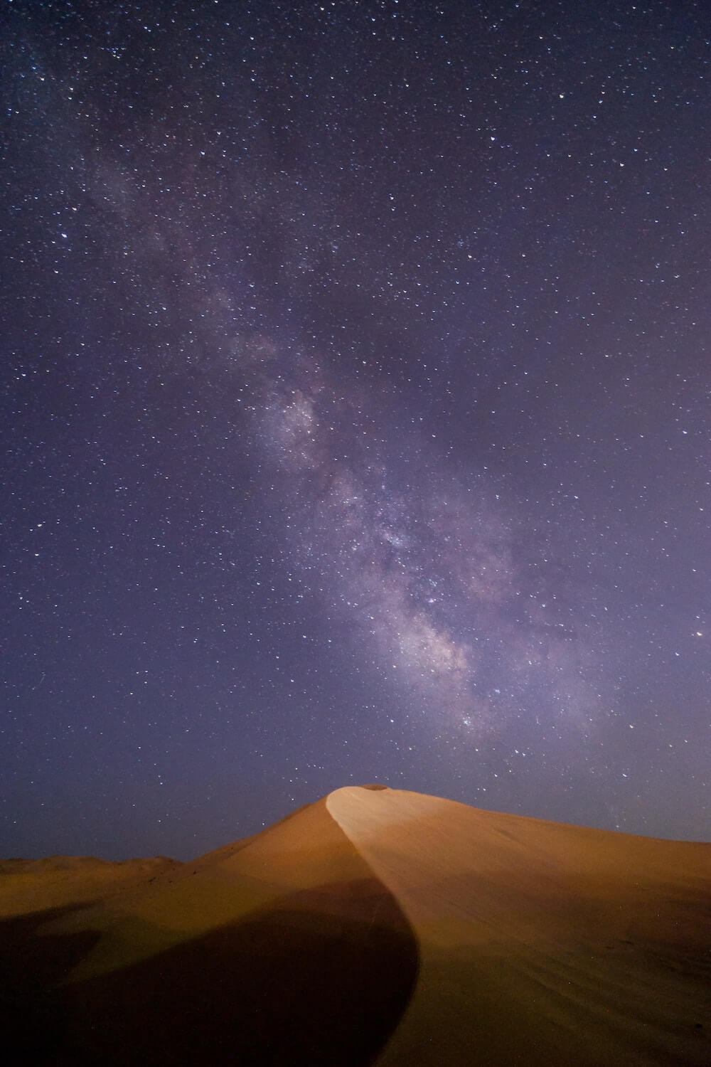 Stargazing in the desert