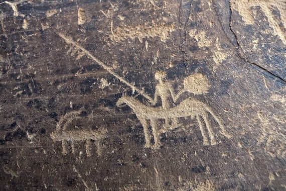 Stone engravings