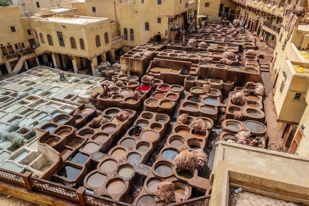Fez tanneries