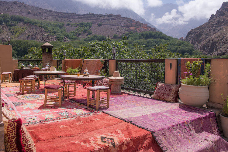 lunch in Imlil