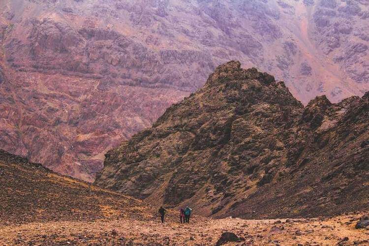 Toubkal mountain