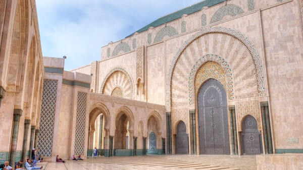 Hassan II Mosque in Casablanca, Morocco