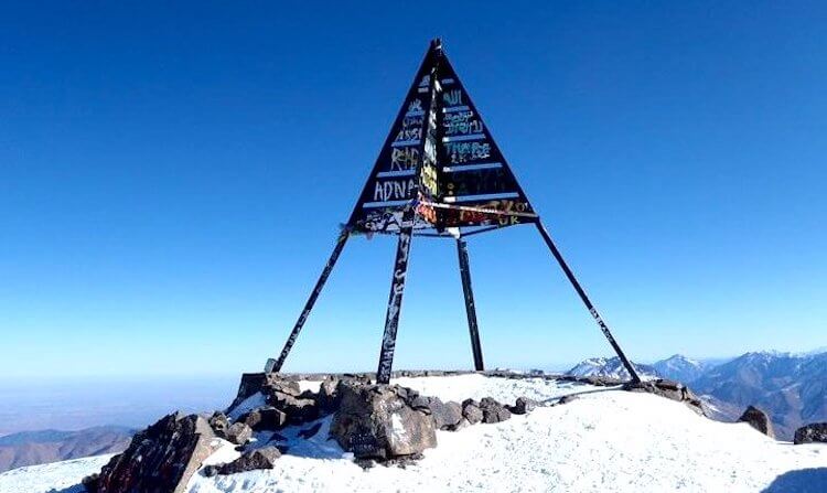 The ascent of Jebel Toubkal