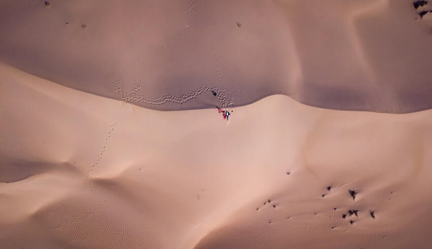 Desert honeymoon Morocco