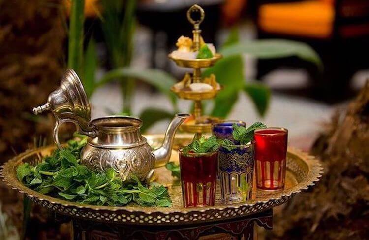 moroccan tea set
