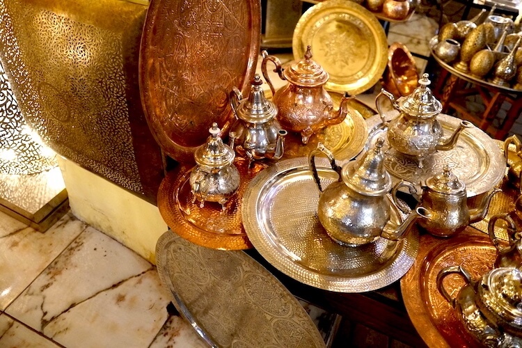 Moroccan teapot store